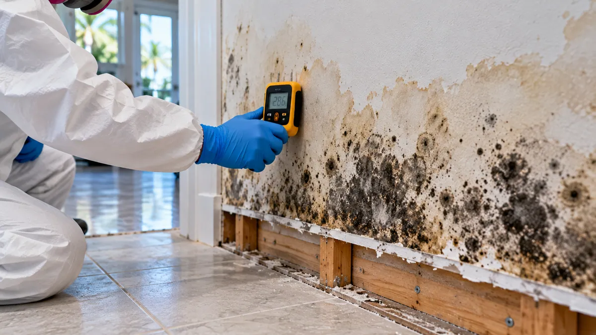 Black Mold Removal in Palm Beach County