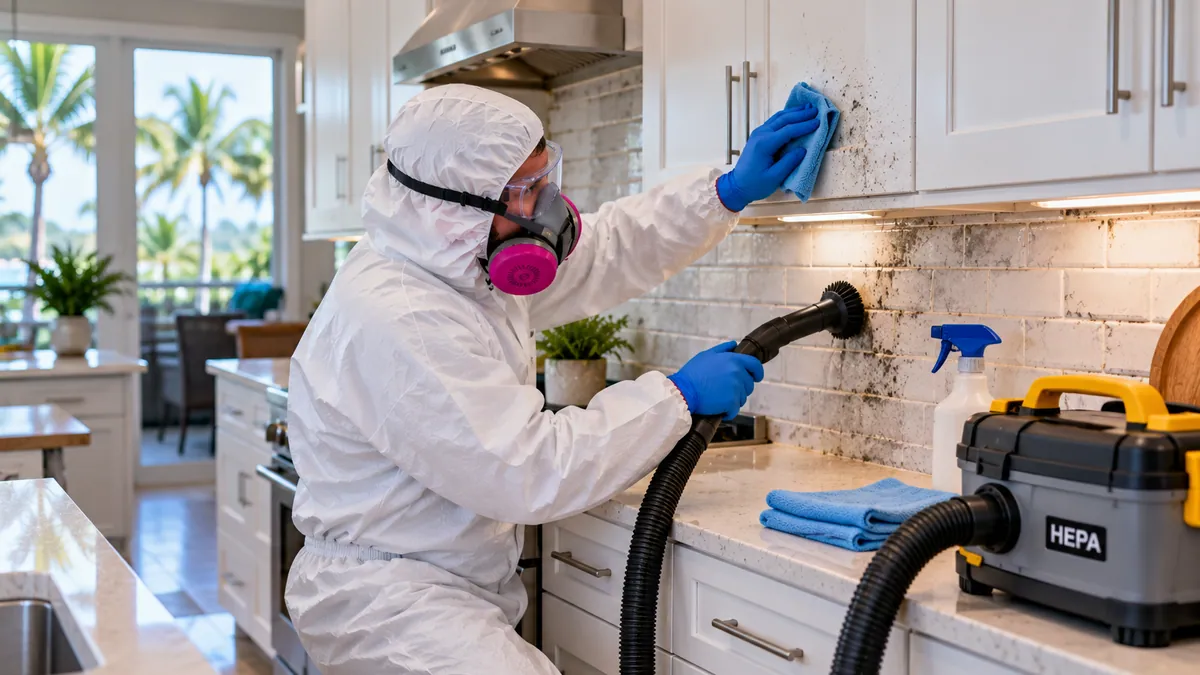 Demo-Free Mold Removal in Palm Beach County