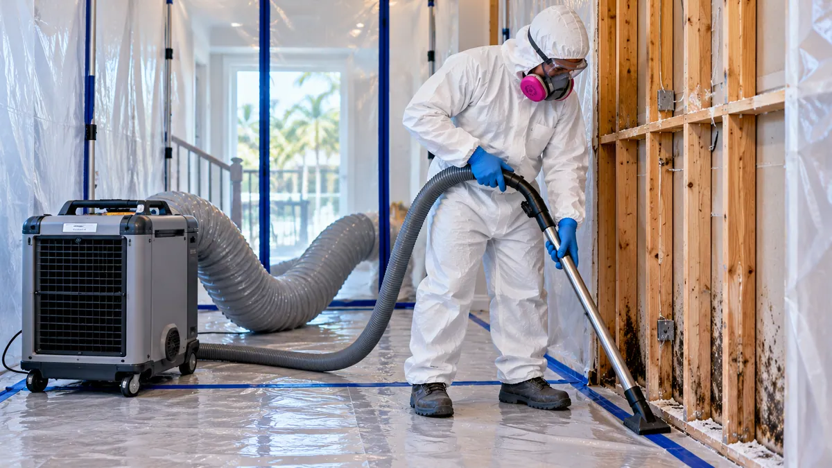 Mold Remediation in Palm Beach County